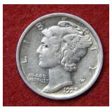 1923 Mercury Silver Dime
