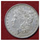 1893 Morgan Silver Dollar Coin