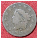 1828 Large Cent