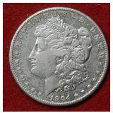 1904 S Morgan Silver Dollar Coin