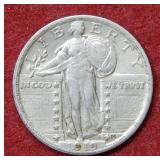 1919 Standing Liberty Silver Quarter