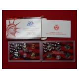 2001 US Silver  Proof Set