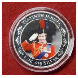 2022 Niue $2 1oz .999 Silver Jubilee Coin