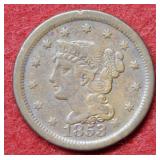 1853 Large Cent
