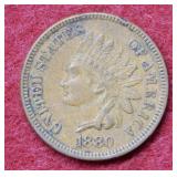1880 Indian Head Cent