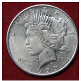 1923 D Peace Silver Dollar Coin