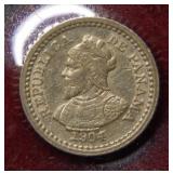 1904 Panama 25 Centesimos