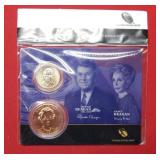 Ronald Reagan Presidential $1 & First Spouse