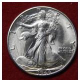 1946 D Walking Liberty Silver Half Dollar