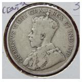 1918 C Canada/Newfoundland Silver Half