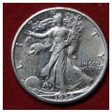 1934 S Walking Liberty Silver Half Dollar