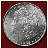 1886 Morgan Silver Dollar
