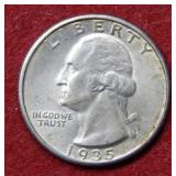 1935 Washington Silver Quarter
