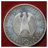 2002 German 10 Euro Silver Commemorative