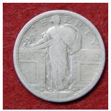 1917 Type I Standing Liberty Silver Quarter
