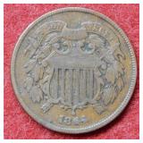 1864 Two Cent Piece