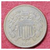 1864 Two Cent Piece