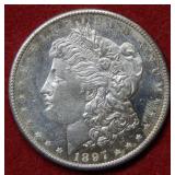 1897 S Morgan Silver Dollar Coin