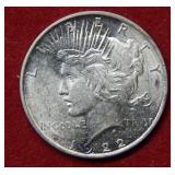 1922 D Peace Silver Dollar