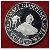 1984 Sarajevo Silver Olympic Commemorative