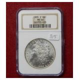 1885 O Morgan Silver Dollar NGC MS64
