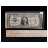 1928 A $1 Silver Certificate - Funny Back