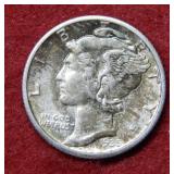 1935 S Mercury Silver Dime