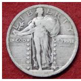 1919 Standing Liberty Silver Quarter