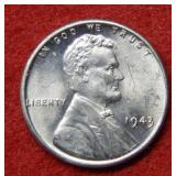 1943 Steel Lincoln Cent