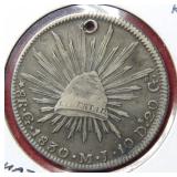 1830 Mexico 8 Real ***