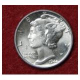 1944 Mercury Silver Dime