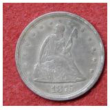 1875 S Twenty Cent Piece