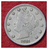 1911 Liberty Head Nickel
