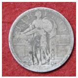 1917 Type I Standing Liberty Silver Quarter