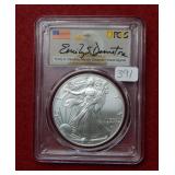 2024 Silver Eagle 1oz PCGS MS70 - First Day