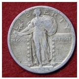 1924 D Standing Liberty Silver Quarter