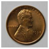 1938 D Lincoln Wheat Cent