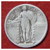 1924 S Standing Liberty Silver Quarter