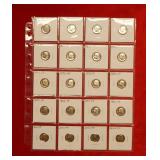 (20) Proof Roosevelt Dimes back to 1969