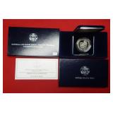 1997Nat'l Law Enforcement Officers Proof Silver $1