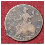 1734 Britannia Coin