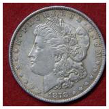 1878 REV of 1879 Morgan Silver Dollar Coin