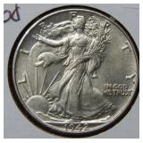 1942 Walking Liberty Silver Half