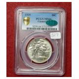 1935 Connecticut Silver Half PCGS MS66 CAC