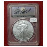 2023 Silver Eagle 1oz .999 PCGS MS70 -first strike