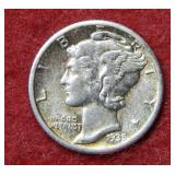 1935 S Mercury Silver Dime