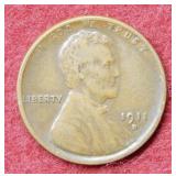 1911 D Lincoln Wheat Cent
