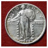 1928 Standing Liberty Silver Quarter