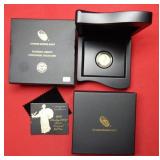2016 W Standing Liberty .999 Gold Quarter