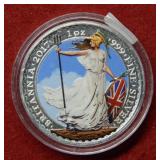 2017 Britannia Silver 1oz .9999 Coin